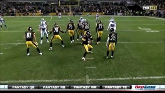 Pittsburgh Caught Dallas Off Guard By Executing A Perfect Fake Spike For A Touchdown