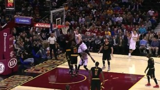 LeBron James Got Put On A Poster By Hawks Forward Mike Muscala