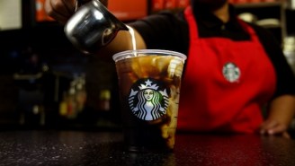Starbucks’ First-Ever Cold Winter Drink Is Here To Chill Your Holiday Cup Outrage