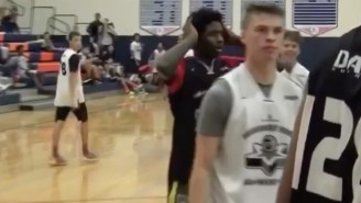 Watch One Of The Most Disrespectful Post-Dunk Stare-Downs Ever