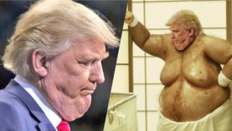 That Unflattering Picture Of Donald Trump Gets The Photoshop Treatment It So Richly Deserves