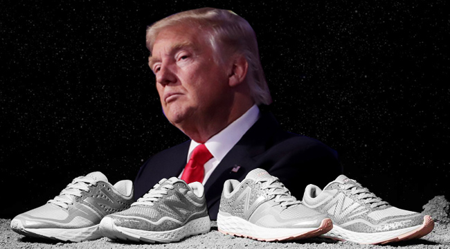 new balance and trump