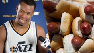 The Utah Jazz Weigh In On The Fiery Debate Over Whether A Hot Dog Is A Sandwich