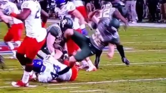 The Baylor Punter’s Incredible Flop Deserves To Be In A Museum