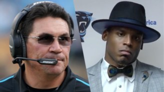 There’s Video Of The Moment Ron Rivera Told Cam Newton He Was Benched For His Outfit