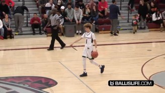 This High School Basketball Player Called His Half Court Shot Like It Was Nothing