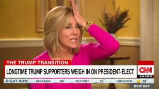 Watch A CNN Reporter Literally Facepalm When Interviewing A Woman About Trump’s False Illegal Votes Claim