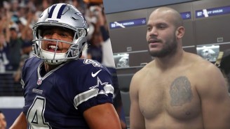 Sitting Next To Dak Prescott Is The Absolute Worst Spot In The Cowboys Locker Room