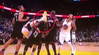 Draymond Green Is Kicking Things Again, And This Time It Was James Harden’s Face