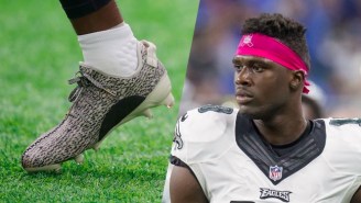 Dorial Green-Beckham Got Fined For Making Up A Fake Foundation To Wear Yeezy Cleats