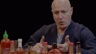 ‘Top Chef’ Star Tom Colicchio Goes Toe-To-Toe With Some Insanely Hot Wings