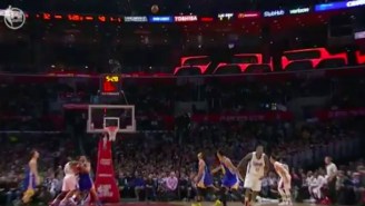Jamal Crawford Pulled A Steph Curry And Didn’t Even Wait To See If This Rainbow Three Went In