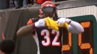 Bengals Running Back Jeremy Hill Told An Angry Steelers Fan Exactly What He Thinks Of The Terrible Towel