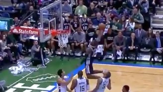 This Brilliant Spurs Out Of Bounds Play Ended With A Massive Jonathan Simmons Dunk