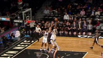 Kevin Durant Literally Threw The Ball Through The Rim Right In Brook Lopez’s Face
