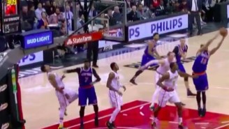 Carmelo Anthony Got Ejected For Taking A Swing At Thabo Sefolosha