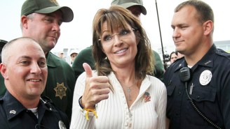 Sarah Palin Isn’t Worried About Russian Hackers, Jokes That She’ll ‘Keep An Eye On’ Them From Home