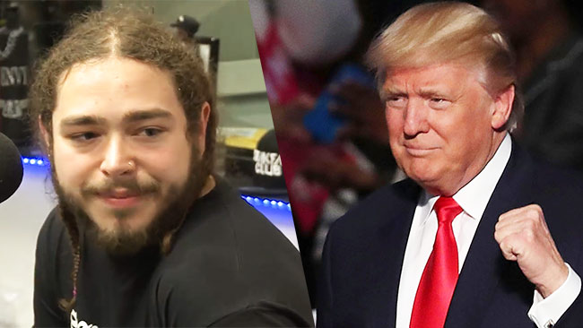 post malone voting for trump