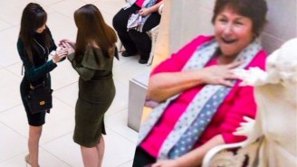 Let Us All Be As Excited About Love As This Woman Freaking Out Over A Proposal
