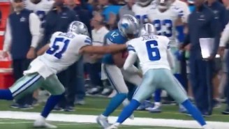 The Cowboys’ Punter Completely Obliterated Andre Roberts Via This Massive Tackle