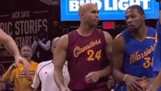 Richard Jefferson Got A Technical Foul For Winking At Kevin Durant After Dunking On Him