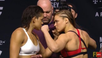 A No Nonsense Ronda Rousey Looked Super Jacked At The UFC 207 Weigh-Ins