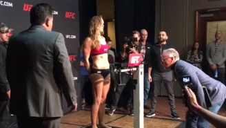 Ronda Rousey’s Weigh-In For UFC 207 Was Her 10-Second Media Appearance For The Weekend
