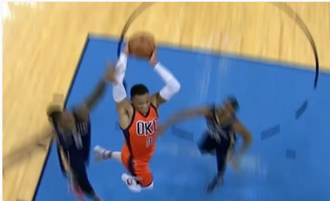 Russell Westbrook Is Dunking With Ease Again Like A Superhero