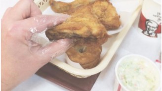 KFC Japan Has Introduced Finger Gloves To Help With Cleanup, Thus Making ‘Finger Lickin’ Good’ Obsolete