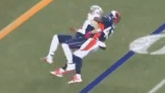 This Brutal Suplex By T.J. Ward On Julian Edelman Ended Any Hope Of A Broncos Comeback