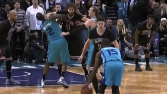 Robin Lopez Was Ejected After Simultaneously Blasting Two Hornets Players With Elbows