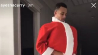 Steph Curry’s ‘Curry Claus’ Saved Christmas After The Warriors’ Loss