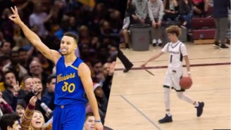Add Steph Curry To The List Of People Impressed By LaMelo Ball’s Confident Halfcourt Shot