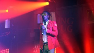 Young Thug Got Dropped On His Face While Trying To Crowdsurf