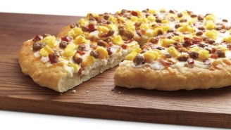 Goodbye Ancient Hot Dogs, 7-Eleven Now Has Breakfast Pizza