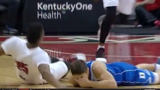 Noted Tripper Grayson Allen Was Slapped In the Face By A Louisville Player