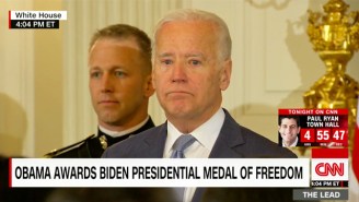 Obama Surprises An Emotional Joe Biden With The Presidential Medal Of Freedom With Distinction