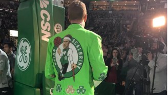 Brian Scalabrine Misspelled His Own Name On His Gloriously-Hideous Jacket