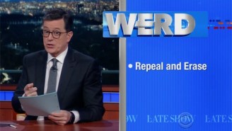 Stephen Colbert Brings Back The ‘Werd’ To Cover The Ongoing Battle To ‘Repeal And Erase’ Obamacare