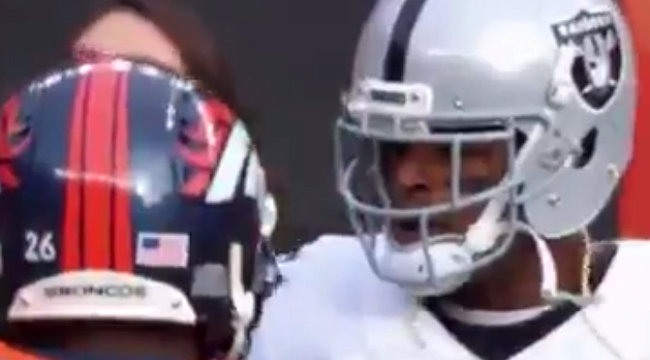 Aqib Talib Ripped Michael Crabtree's Gold Chain Off During Spat (Video)