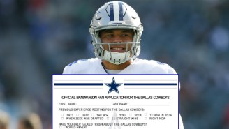 The Cowboys Created An Obnoxious Bandwagon Fan Application In Case You Want To Be A Dallas Fan