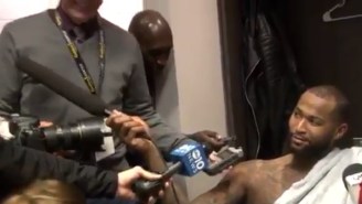 DeMarcus Cousins Asked Reporters If They Want Him In Sacramento, And One Said No