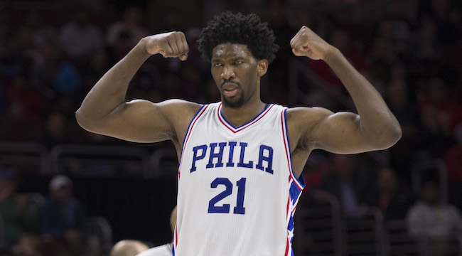 Rookie Of The Year Finalist: Joel Embiid 