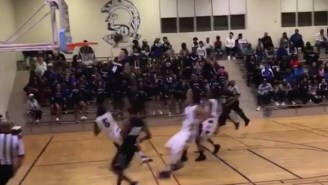 This Ferocious High School Dunk May Have Ruined A Young Man For Life