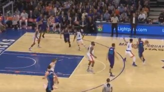 Nic Batum Delivered A Killer Pass For This Mind-Blowing Assist Against The Knicks