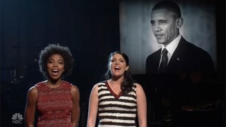 ‘SNL’ Pays Musical Tribute To President Obama With ‘To Sir, With Love’