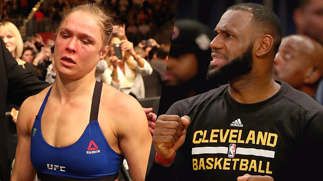 Ronda Rousey Hard Fuck Video - LeBron James Knows How Ronda Rousey Feels After Her UFC 207 Loss