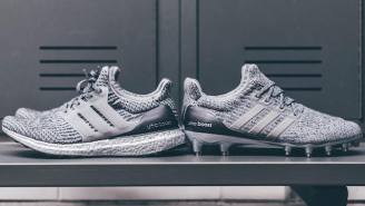 Adidas Is Dropping A Silver UltraBOOST Football Cleat Just In Time For The Super Bowl