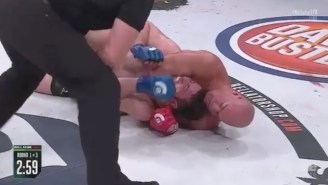 Tito Ortiz Wins His Final Match By Choking Out Chael Sonnen At Bellator 170
