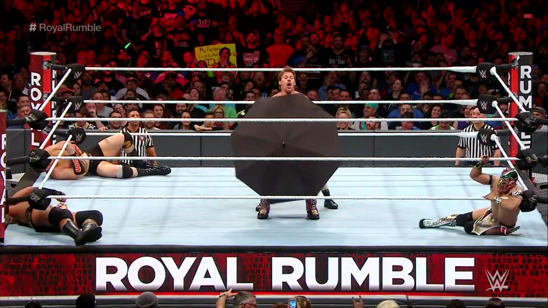 wwe royal rumble 2017 matches results